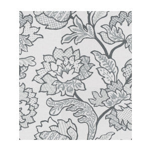 Geo Floral Platinum by Kravet Basics Designer Fabric