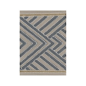 Geometric Tape 2 Zinc by Marcus William Designer Trim