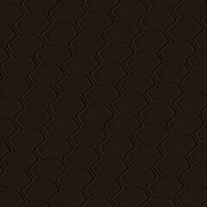 Bargello 8009 Espresso by GUARDIAN Designer Fabric 100% Polyvinyl Chloride (PVC) CN 1,500,000 Double Rubs (Wyzenbeek) </p><p>Repeat: Horizontal: and Vertical: 54 in. (137 cm) - Swanky Fabrics -