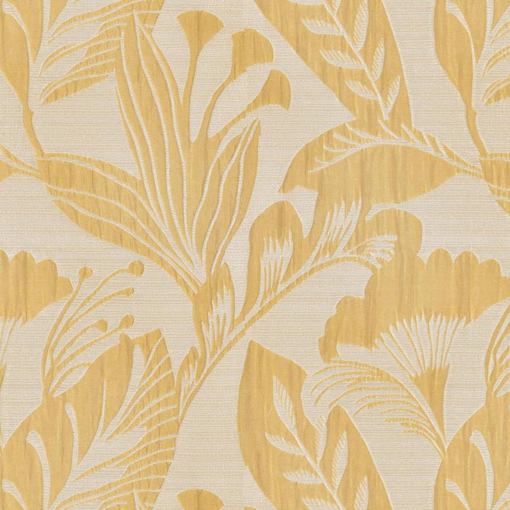 Georgette # 940 Marigold by Maxwell Designer Fabric Regency 100% POLYESTER INDIA V - 15" H - 13.7 56" - Swanky Fabrics -