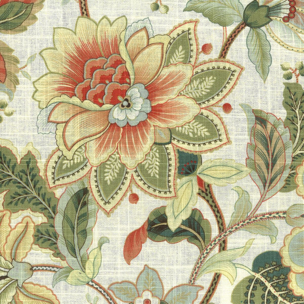 Gina 2 Opal by Stout Designer Fabric Rainbow Library Opal/Marine 55% Linen 45% Spun Viscose CHINA FLAME RETARDANT-U.F.A.C. CLASS 1 (OR A) WYZENBEEK 12 000 DOUBLE RUB WEAR TEST (MEDIUM DUTY) Horizontal: 27 and Vertical: 27 54 in - Swanky Fabrics -