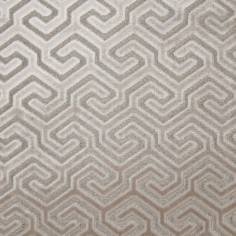 Garola # 624 Oyster by Maxwell Designer Fabric Performance Cut Velvets 48% POLYESTER
47% VISCOSE
5% COTTON BELGIUM V-5.0"H-3.4" 55" - Swanky Fabrics -