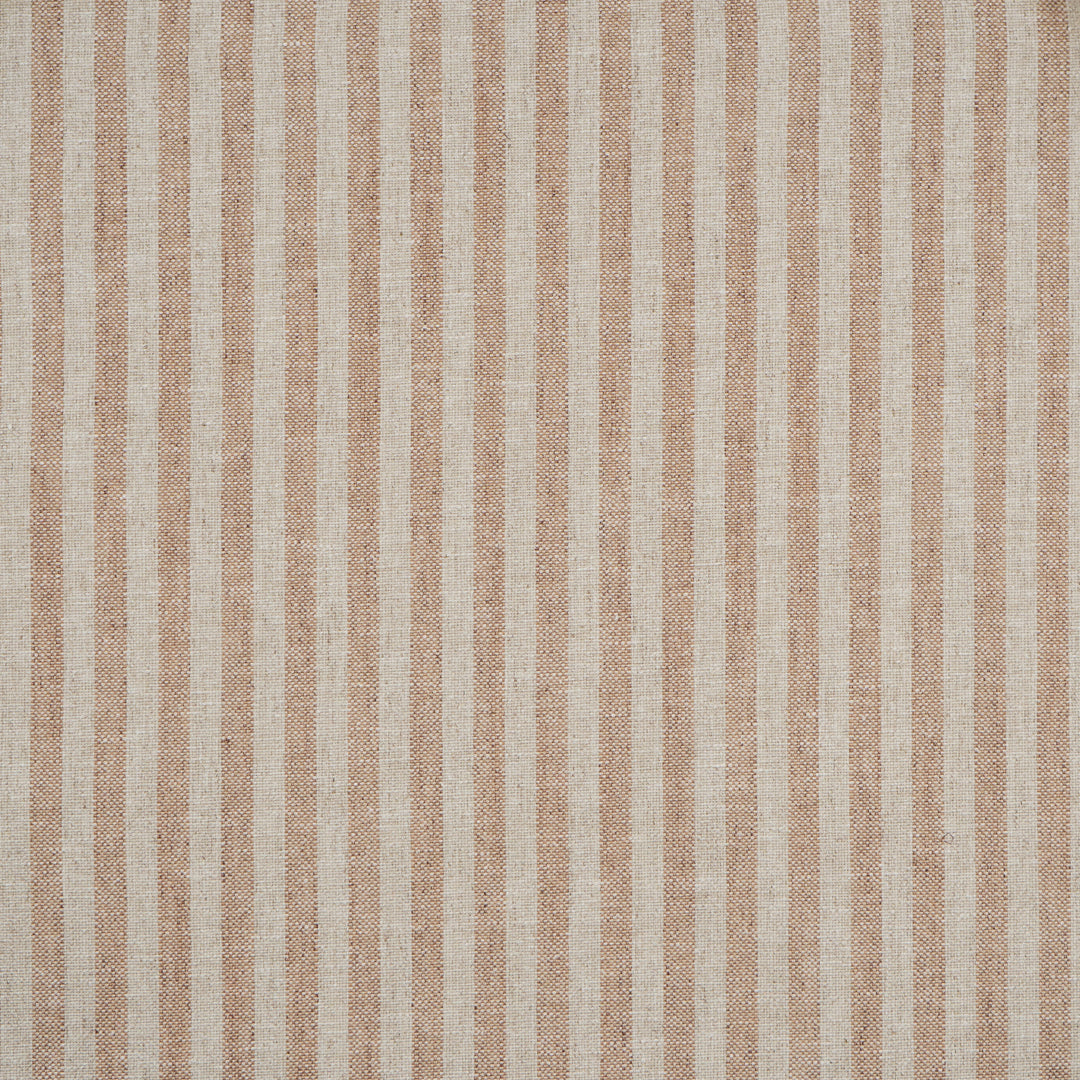 Glenbrook # 731 Clay by Maxwell Designer Fabric Stripes & Checks Iv 68% POLYESTER 24% COTTON 8% LINEN INDIA H-1" 54.5" - Swanky Fabrics -