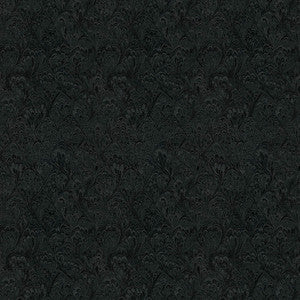 Glam 9009 Black by Crypton Designer Fabric