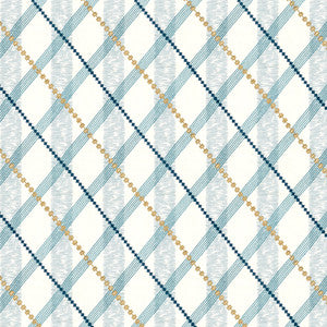 Gleam 1 Blue by Stout Designer Fabric