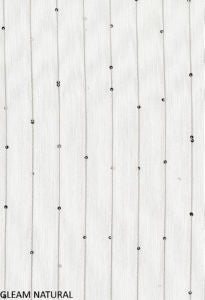 Gleam Natural by Norbar Designer Fabric