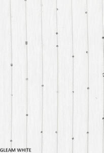 Gleam White by Norbar Designer Fabric