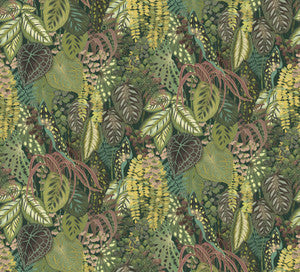 Greenery Jade Wall Mural by York Wallcoverings Designer