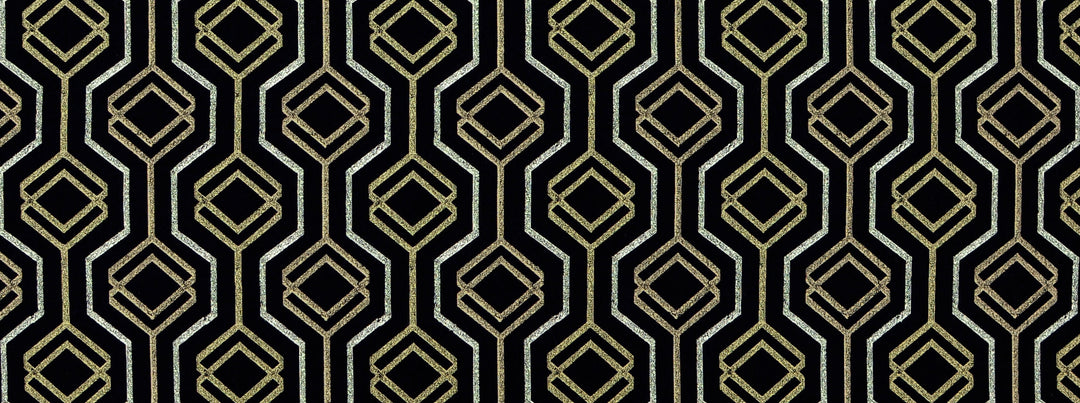 Goldwin 936 Black/Tan by Covington Designer Fabric