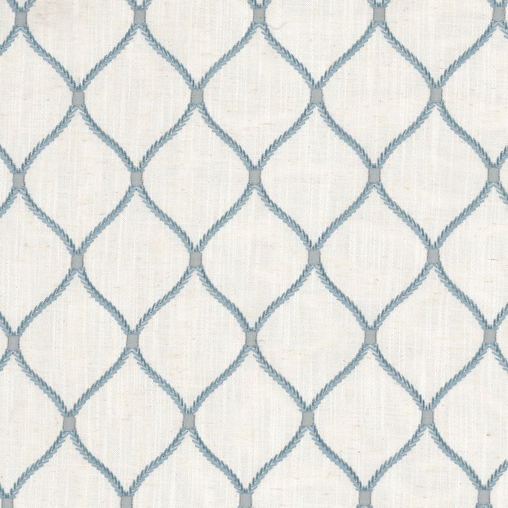 Gown 2 Powder by Stout Fabric Stout Fabric Gown 2 PowderFabric COLOR MY WINDOW SEACREST/AZURE 45%SVI 35%POL 20%LIN %PEMB CHINA </p><p>Repeat: H: 4.375, V: 5.125 51 in - Fabric Carolina -