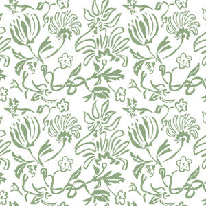 Grasslands 3 Pear by Aoc Designer Fabric