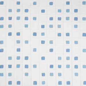 Gridwork Ocean by Kravet Basics Designer Fabric