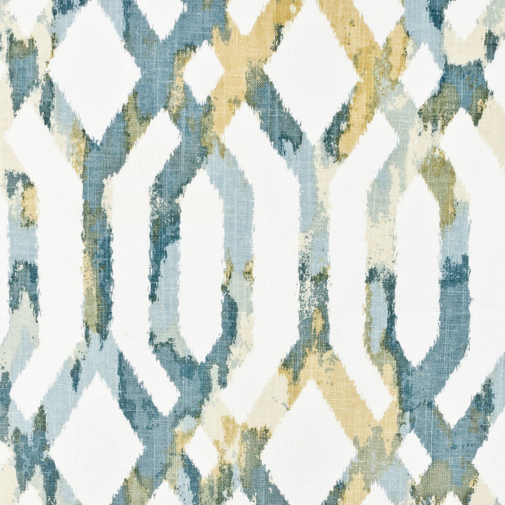 Grumshaw 5 Denim by Stout Designer Fabric COMFORTABLE LIVING BREEZE/INDIGO 70%COT 25%POL 5%LIN INDIA CATB 117-2013 WYZENBEEK 50 000 DOUBLE RUB WEAR TEST (HEAVY DUTY) Horizontal: 4.5 and Vertical: 15.75 54 in - Swanky Fabrics -
