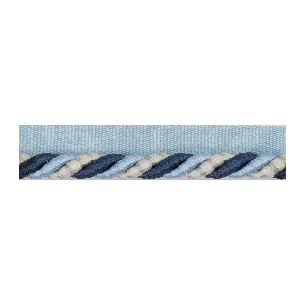 Gruver Cord 4 Sky by Stout Trim Stout Trim Gruver Cord 4 SkyTrim SMALL WONDERS TRIM 55%SVI 45%POL CHINA </p><p>Repeat: H: 0.000, V: 0.000 0.38 in - Fabric Carolina -