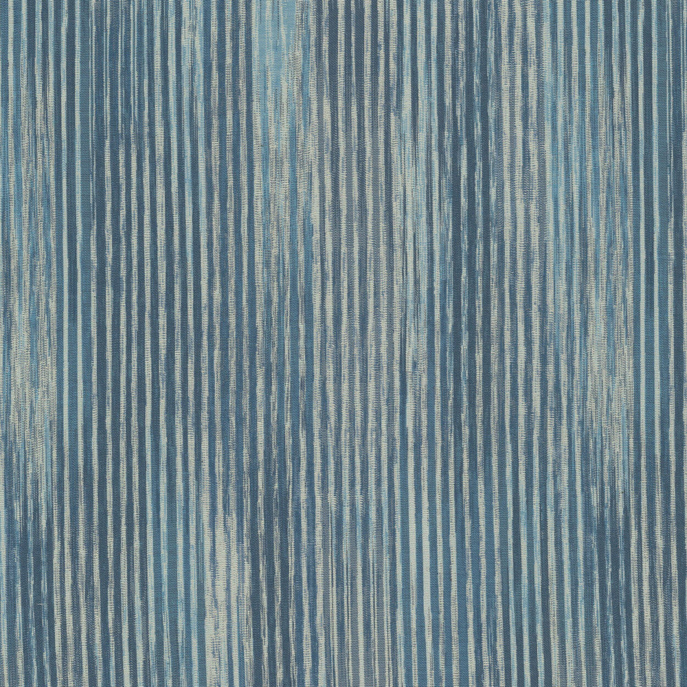 Gusset 2 Wedgewood by Stout Designer Fabric RAINBOW LIBRARY CADET/INDIGO 47%POL 30%SVI 23%COT INDIA Horizontal: 13.250 and Vertical: 22.000 54.5 in - Swanky Fabrics -