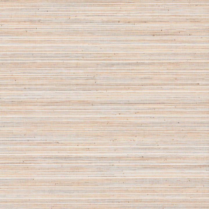 Marled Abaca White Wallpaper by Ronald Redding Designer Grasscloth & Natural Resource Covers about 72 square feet 36-in by 24-ft long roll Unpasted 0 - Swanky Fabrics -