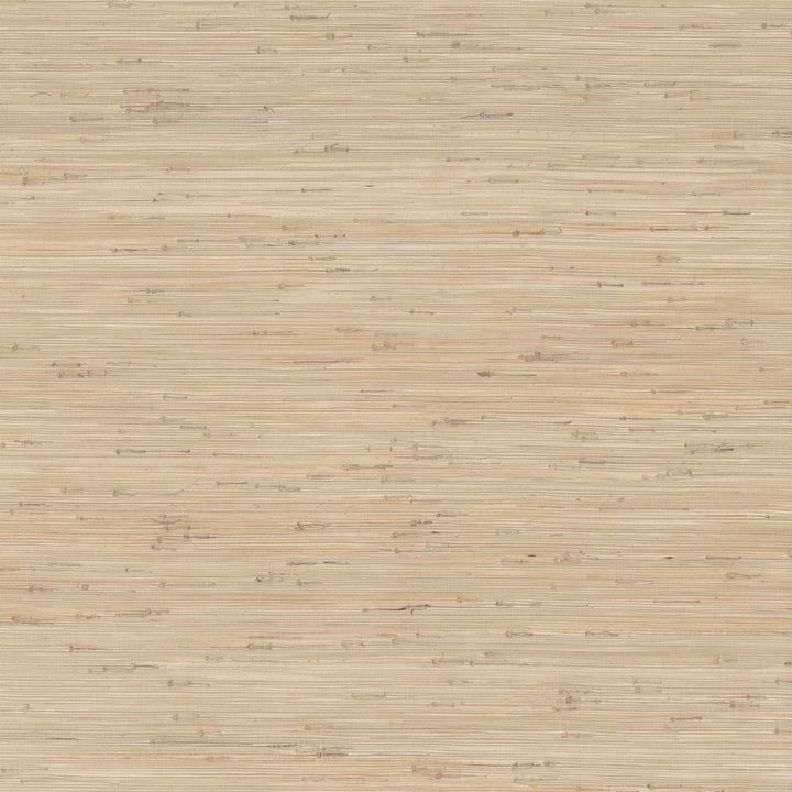 Knotted Grass Natural Wallpaper by Ronald Redding Designer Grasscloth & Natural Resource Covers about 72 square feet 36-in by 24-ft long roll Unpasted 0 - Swanky Fabrics -