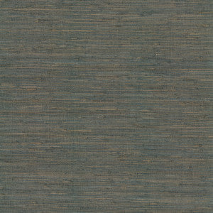Knotted Grass Dark Teal Wallpaper by Ronald Redding Designer