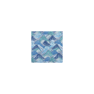 Edo Linen Teal by Groundworks Designer Fabric