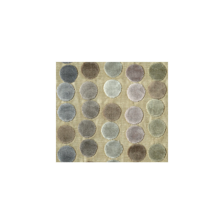 Avery Dots Mauve/Taupe by Groundworks Designer Fabric VISCOSE - 58%;POLYESTER - 23%;LINEN - 19% Belgium HEAVY Horizontal: 6.89 and Vertical: 6.73 54.33 - Swanky Fabrics -