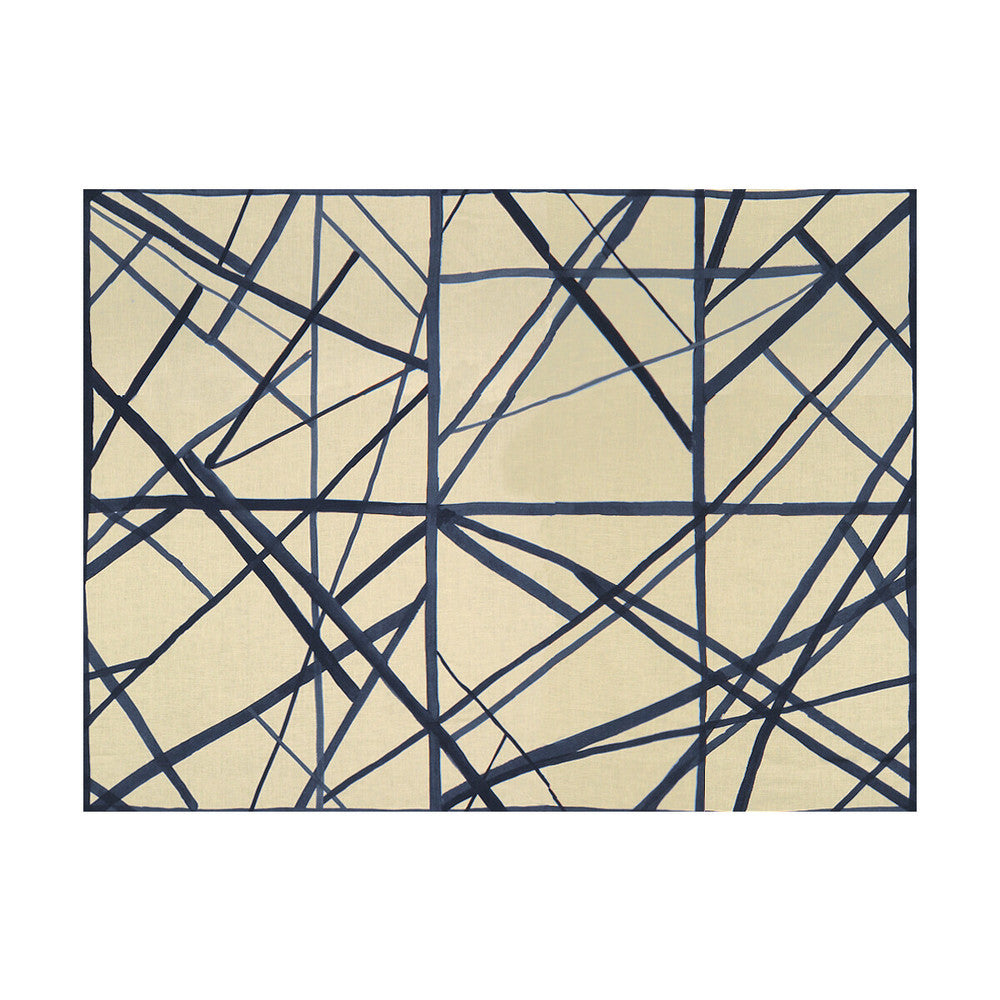 Channels Periwinkle/Oat by Lee Jofa Modern Fabric Lee Jofa Modern Fabric Channels Periwinkle/OatFabric KELLY WEARSTLER II LINEN - 100% Italy </p><p>Repeat: H: 55, V: 41.5 55 - Fabric Carolina -