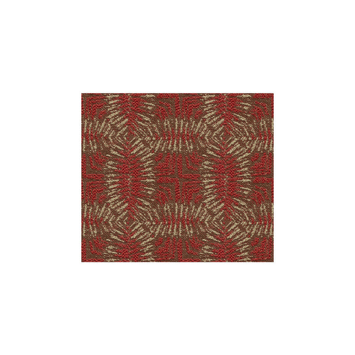 Calypso Ruby by Groundworks Designer Fabric ALLEGRA HICKS ISLANDS COLLECTION VISCOSE - 50%;COTTON - 24%;LINEN - 10%;ACRYLIC - 8%;NYLON - 8% Italy Horizontal: 5.5 and Vertical: 4.92 55 - Swanky Fabrics -