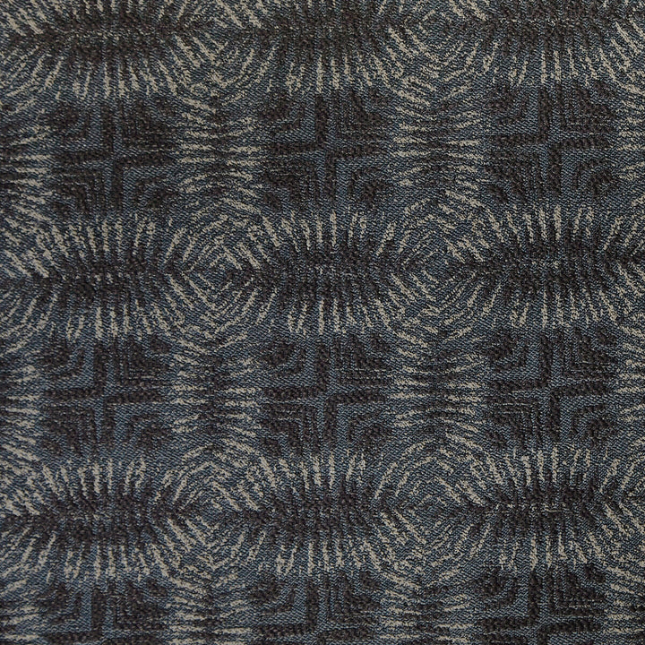 Calypso Midnight by Groundworks Designer Fabric ALLEGRA HICKS ISLANDS COLLECTION VISCOSE - 50%;COTTON - 24%;LINEN - 10%;ACRYLIC - 8%;NYLON - 8% Italy - Horizontal: 5.5 and Vertical: 4.92 55 - Swanky Fabrics -