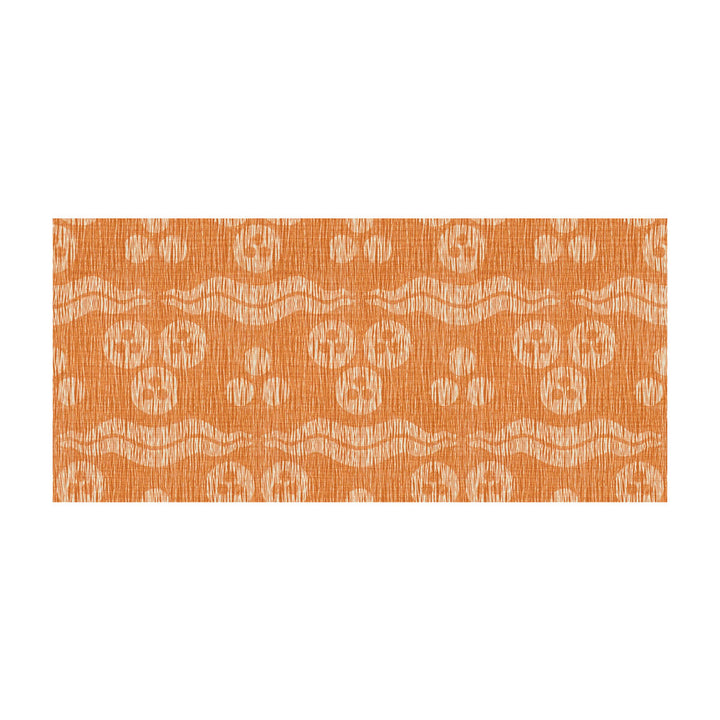 Ragged Sultan Copper by Groundworks Designer Fabric ASHLEY HICKS TEXTURES LINEN - 55%;COTTON - 45% Belgium HEAVY Horizontal: 8.8 and Vertical: 12.2 54 - Swanky Fabrics -
