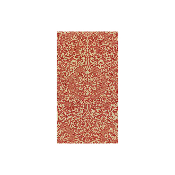 Salvadori Scarlet by Groundworks Designer Fabric ASHLEY HICKS TEXTURES LINEN - 51%;COTTON - 49% Belgium HEAVY Horizontal: 13.1 and Vertical: 24.4 54 - Swanky Fabrics -