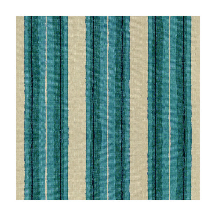Shoreline Pacific by Groundworks Designer Fabric KELLY WEARSTLER TERRA FIRMA TEXTILES SOLUTION DYED POLYESTER - 100% Italy HEAVY Horizontal: 17.25 and Vertical: 16 53 - Swanky Fabrics -