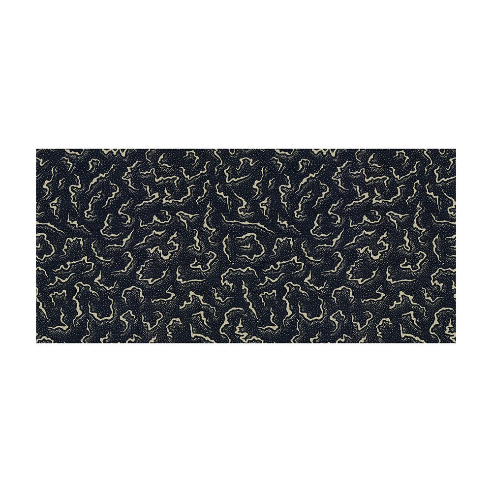Eleuthera Indigo by Groundworks Designer Fabric ASHLEY HICKS TEXTURES LINEN - 51%;COTTON - 49% Belgium HEAVY Horizontal: 13.1 and Vertical: 12.2 54 - Swanky Fabrics -