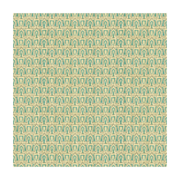 Passage Cornflower by Groundworks Designer Fabric ALLEGRA HICKS GARDEN COLLECTION LINEN - 88%;NYLON - 12% Belgium HEAVY Horizontal: 1.75 and Vertical: 1.18 54 - Swanky Fabrics -