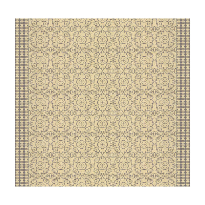 Maze Lilac by Groundworks Designer Fabric ALLEGRA HICKS GARDEN COLLECTION LINEN - 88%;NYLON - 12% Belgium HEAVY Horizontal: 52 and Vertical: 6.5 53 - Swanky Fabrics -