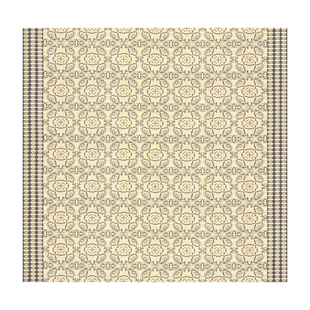 Maze Metal by Groundworks Designer Fabric ALLEGRA HICKS GARDEN COLLECTION LINEN - 88%;NYLON - 12% Belgium HEAVY Horizontal: 52 and Vertical: 6.5 53 - Swanky Fabrics -