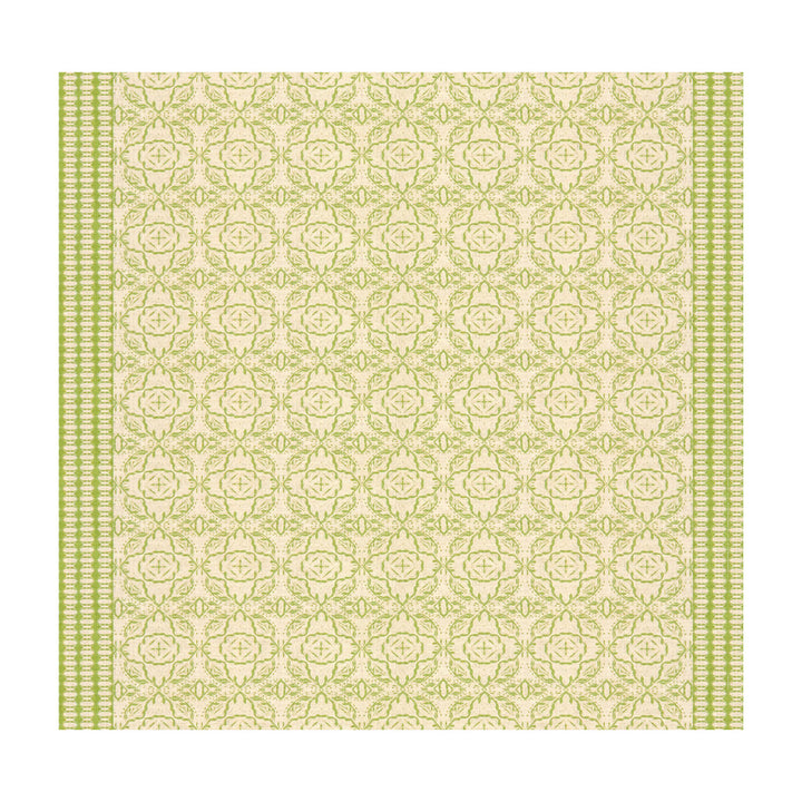 Maze Meadow by Groundworks Designer Fabric ALLEGRA HICKS GARDEN COLLECTION LINEN - 88%;NYLON - 12% Belgium HEAVY Horizontal: 52 and Vertical: 6.5 53 - Swanky Fabrics -