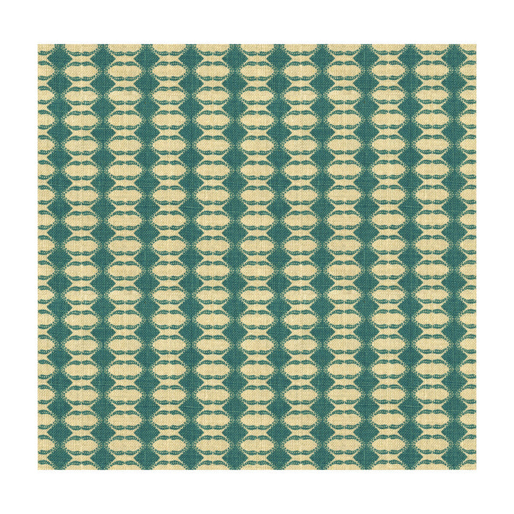 Diamond Cornflower by Groundworks Designer Fabric ALLEGRA HICKS GARDEN COLLECTION LINEN - 88%;NYLON - 12% Belgium HEAVY Horizontal: 1.25 and Vertical: 1 53 - Swanky Fabrics -