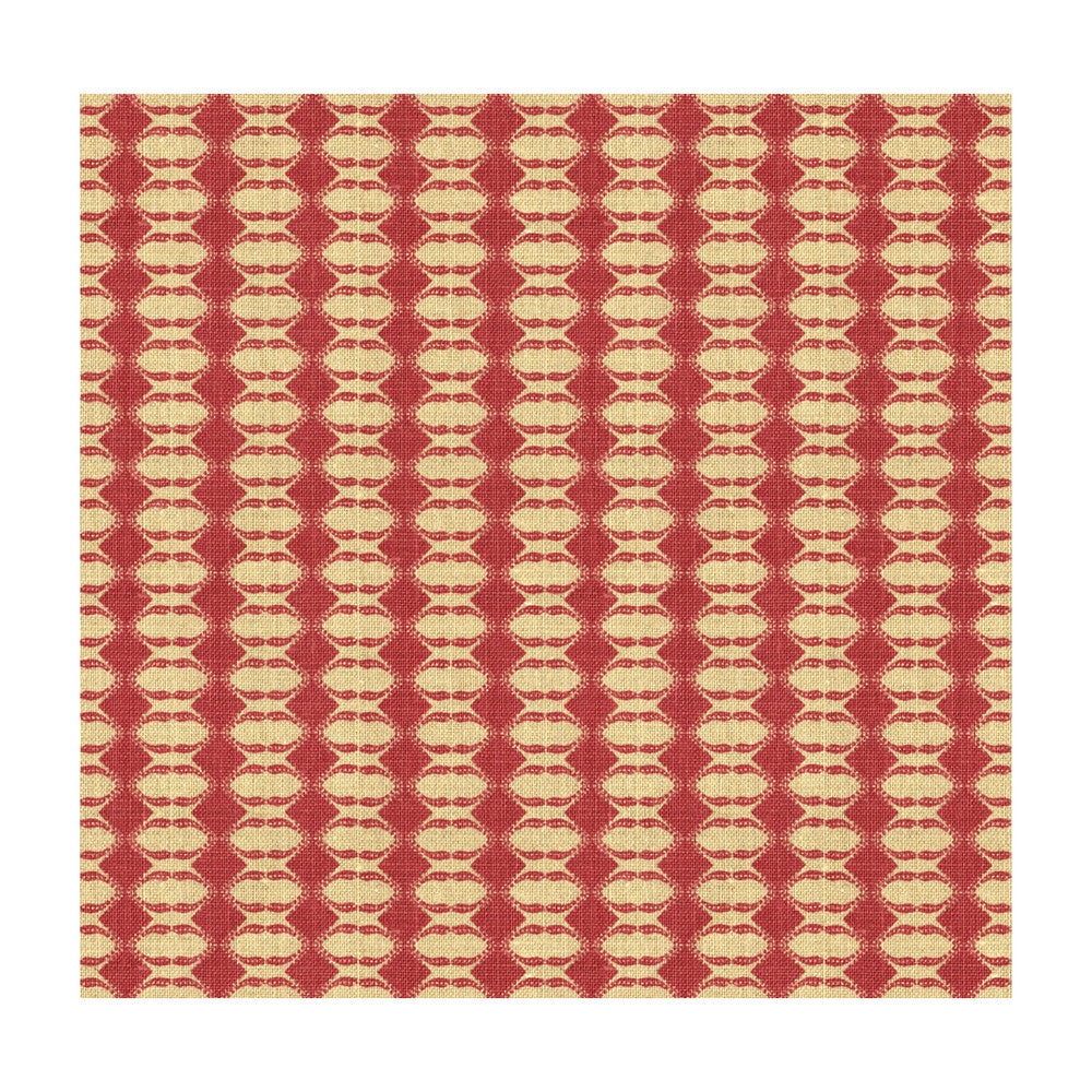 Diamond Cerise by Groundworks Designer Fabric ALLEGRA HICKS GARDEN COLLECTION LINEN - 88%;NYLON - 12% Belgium HEAVY Horizontal: 1.25 and Vertical: 1 53 - Swanky Fabrics -