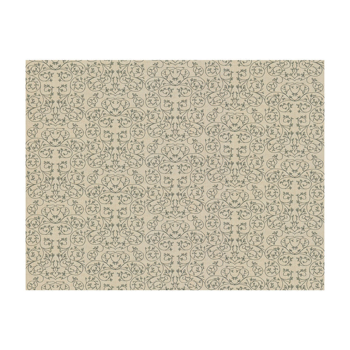Garden Metal by Groundworks Designer Fabric ALLEGRA HICKS GARDEN COLLECTION LINEN - 88%;NYLON - 12% Belgium HEAVY Horizontal: 9.85 and Vertical: 12.61 50 - Swanky Fabrics -