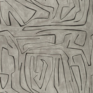 Graffito Graphite by Lee Jofa Modern Designer Fabric