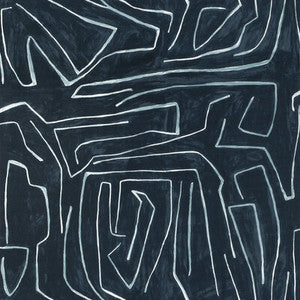 Graffito Navy GWF-3530.505.0 By Lee Jofa Modern Designer Fabric