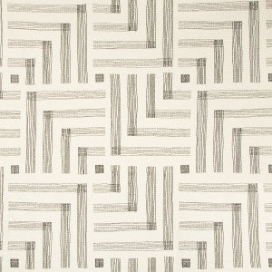 Pastiche Chalk/Jet by Lee Jofa Modern Designer Fabric