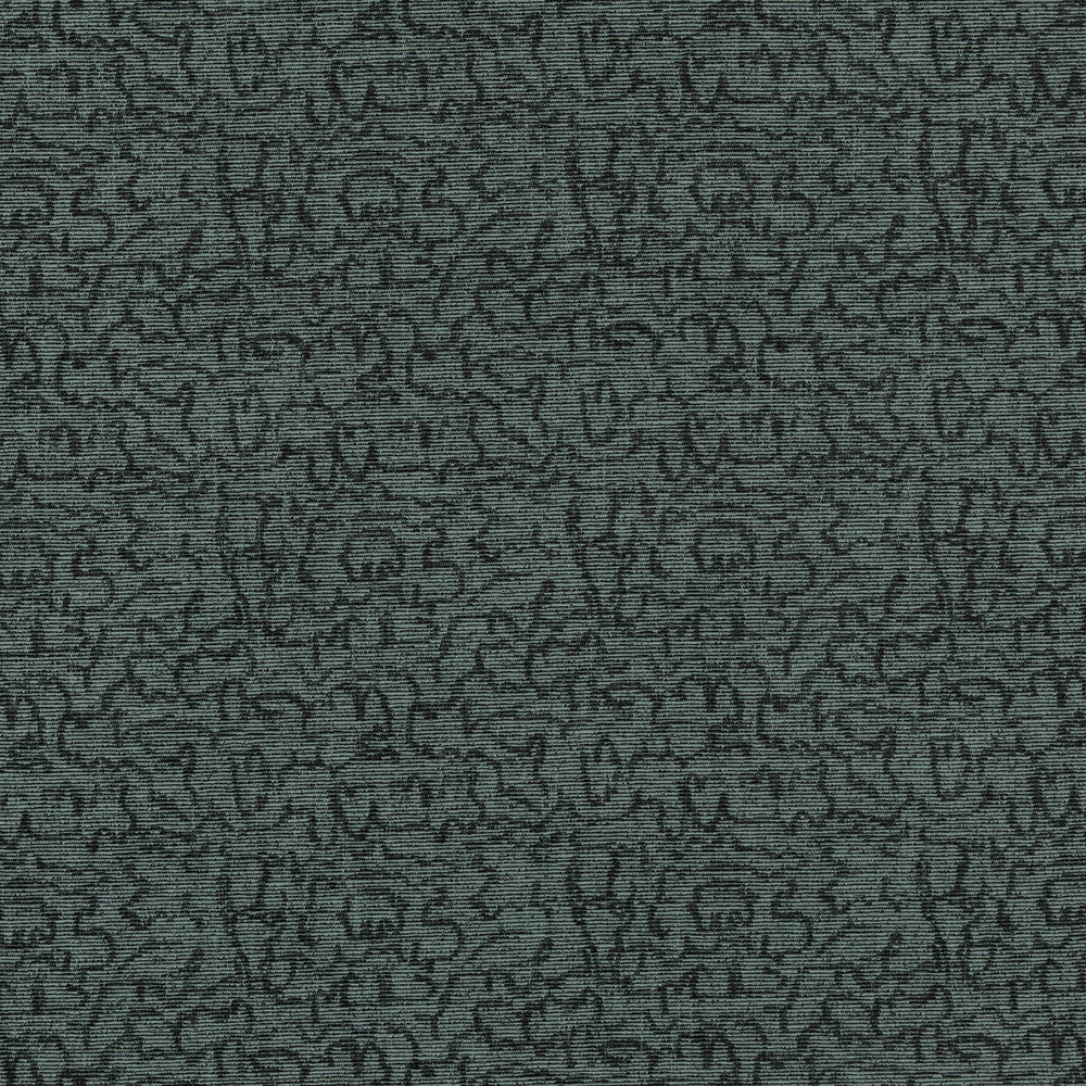 Crescendo Lagoon/Ebony by Groundworks Designer Fabric KELLY WEARSTLER IV VISCOSE - 47%;COTTON - 25%;POLYESTER - 16%;LINEN - 12% Italy HEAVY Horizontal: 13.9279 and Vertical: 14.01064 55.24274 - Swanky Fabrics -
