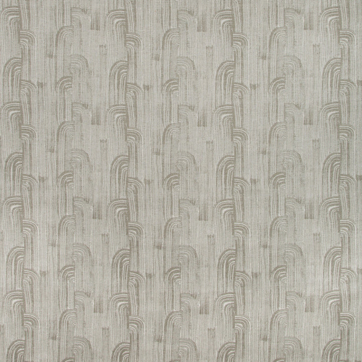 Crescent Weave Gris by Groundworks Designer Fabric KW TERRA FIRMA II INDOOR OUTDOOR ACRYLIC - 100% United States MEDIUM Horizontal: 14.13 and Vertical: 12.56 54 - Swanky Fabrics -