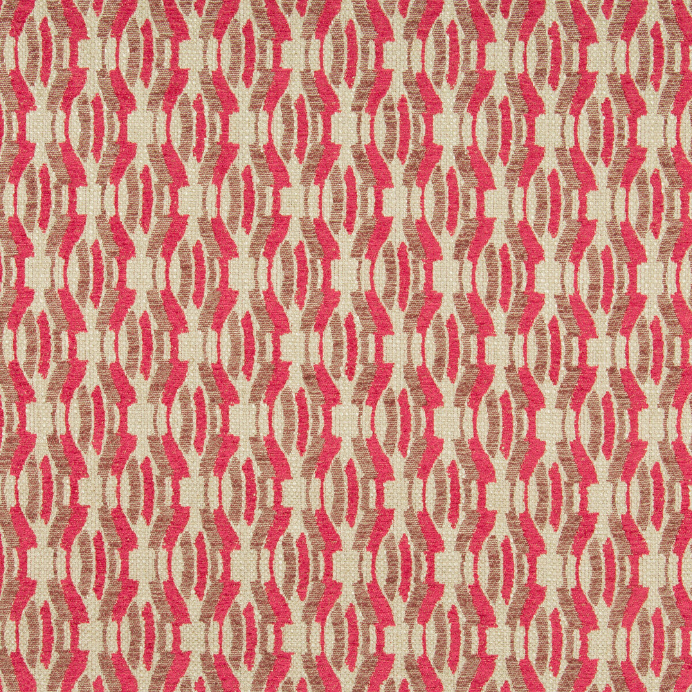 Agate Weave Cerise by Groundworks Designer Fabric GEMS COLLECTION VISCOSE - 65%;COTTON - 18%;LINEN - 14%;ACRYLIC - 3% Italy MEDIUM Horizontal: 2.32 and Vertical: 3.15 55.12 - Swanky Fabrics -