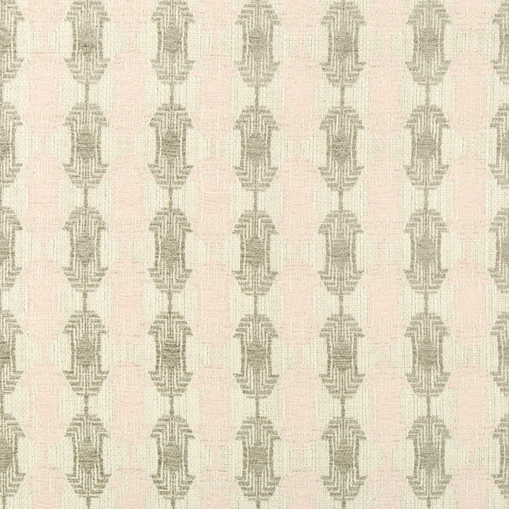 Quartz Weave Rose by Groundworks Designer Fabric GEMS COLLECTION VISCOSE - 65%;COTTON - 24%;LINEN - 8%;ACRYLIC - 3% Italy MEDIUM Horizontal: 2.28 and Vertical: 2.83 55.12 - Swanky Fabrics -