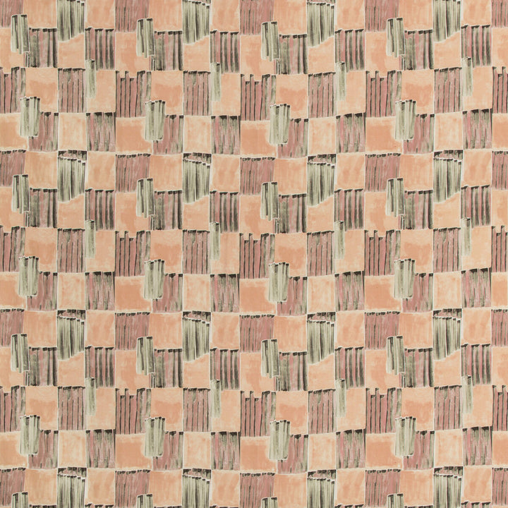 Lyre Blushing by Groundworks Designer Fabric KELLY WEARSTLER V FLAX - 100% Italy LIGHT Horizontal: 13.39 and Vertical: 17.56 53.94 - Swanky Fabrics -