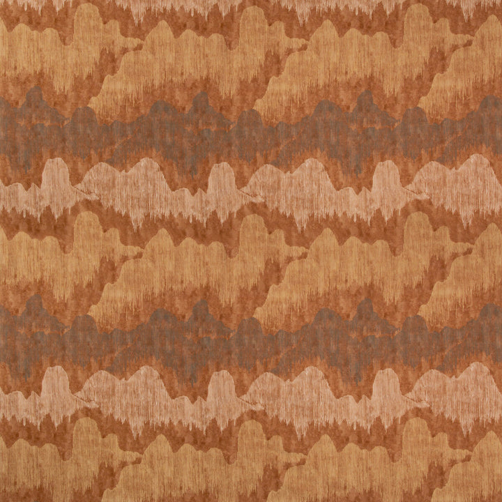 Cascadia Saffron by Groundworks Designer Fabric KELLY WEARSTLER V COTTON - 52%;LINEN - 48% Italy MEDIUM Horizontal: 18 and Vertical: 23.6 54 - Swanky Fabrics -