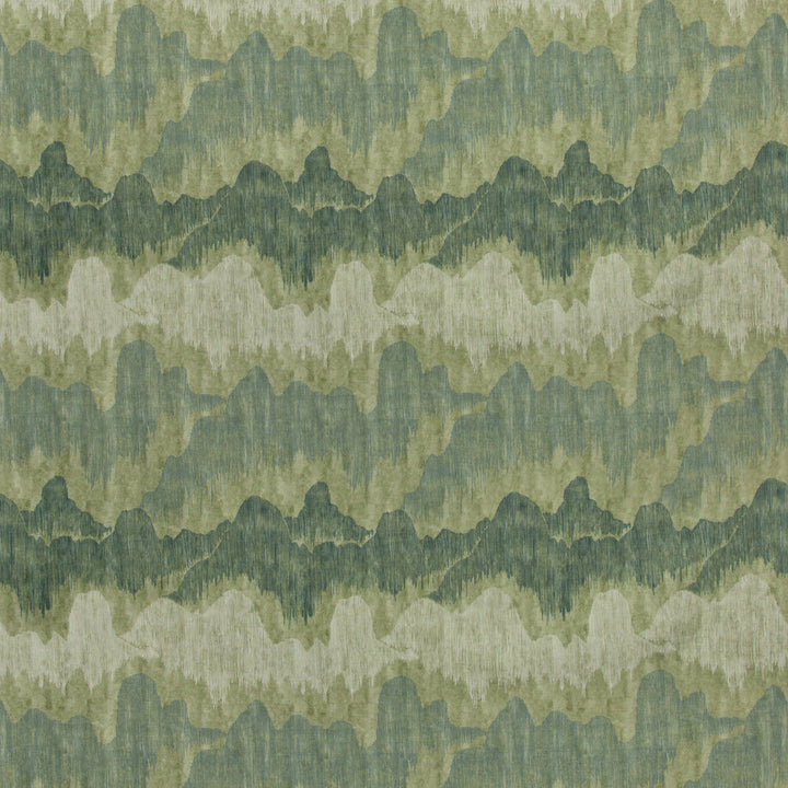 Cascadia Jadestone by Groundworks Designer Fabric KELLY WEARSTLER V COTTON - 52%;LINEN - 48% Italy MEDIUM Horizontal: 18 and Vertical: 23.6 54 - Swanky Fabrics -
