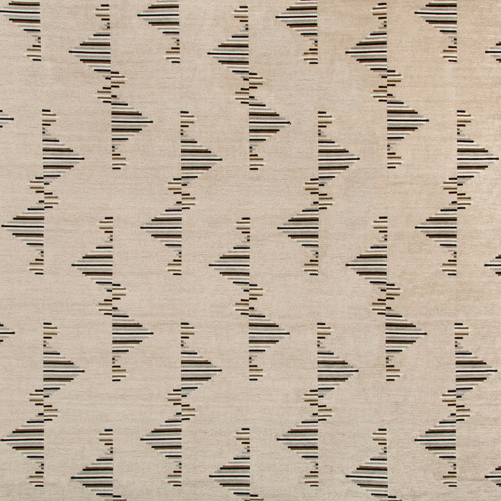 Arcade Buff by Groundworks Designer Fabric KELLY WEARSTLER V VISCOSE - 60%;COTTON - 40% Italy HEAVY Horizontal: 13.77 and Vertical: 20 55.12 - Swanky Fabrics -