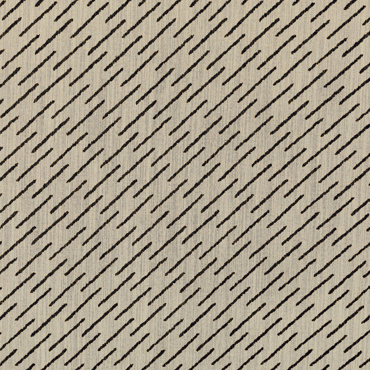 Esker Weave Ebony/Ivory by Groundworks Designer Fabric KELLY WEARSTLER VI LINEN - 38%;VISCOSE - 29%;COTTON - 22%;ACRYLIC - 7%;NYLON - 4% Italy Horizontal: 2.36 and Vertical: 2.33 55.12 - Swanky Fabrics -